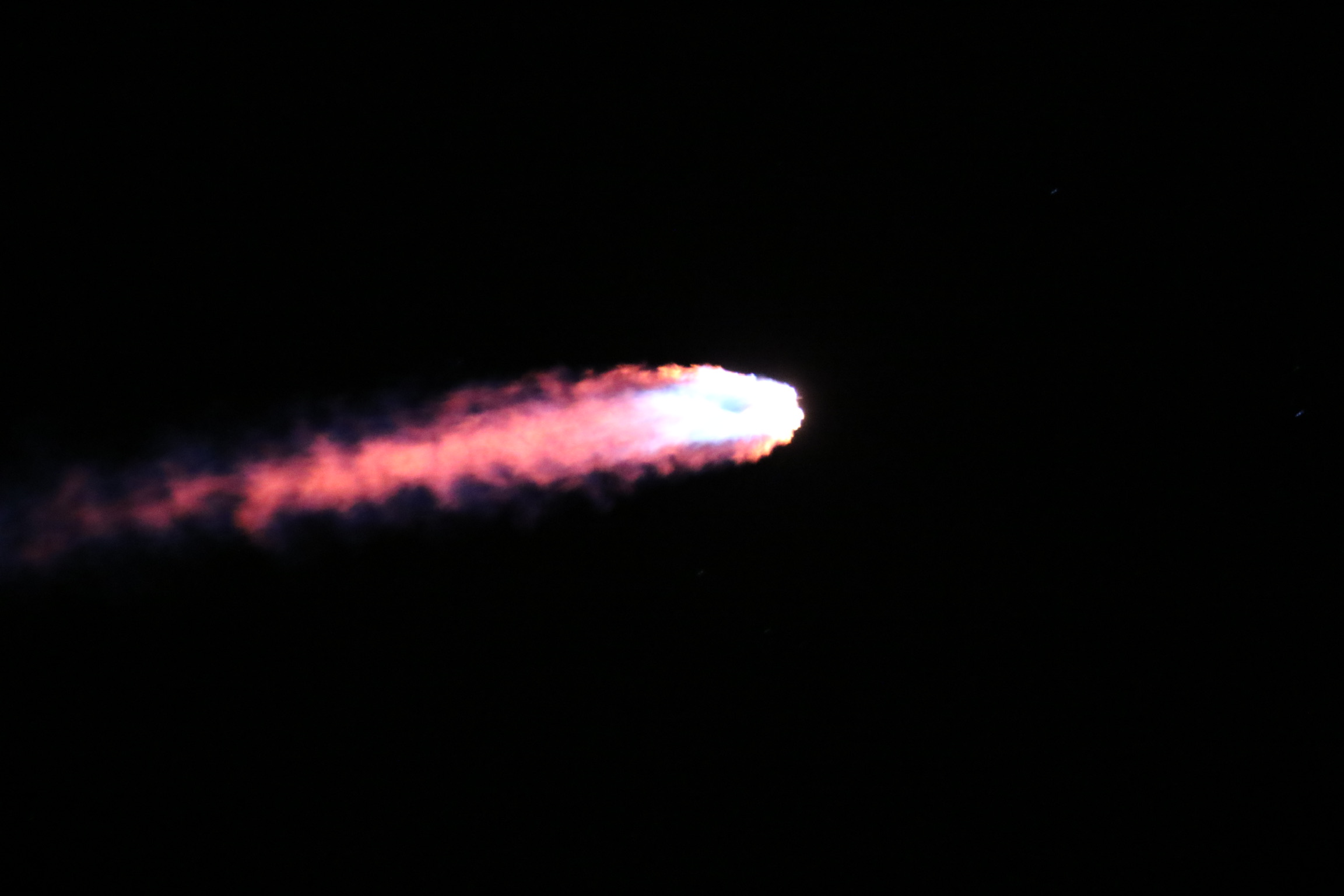 Booster Separation Glow