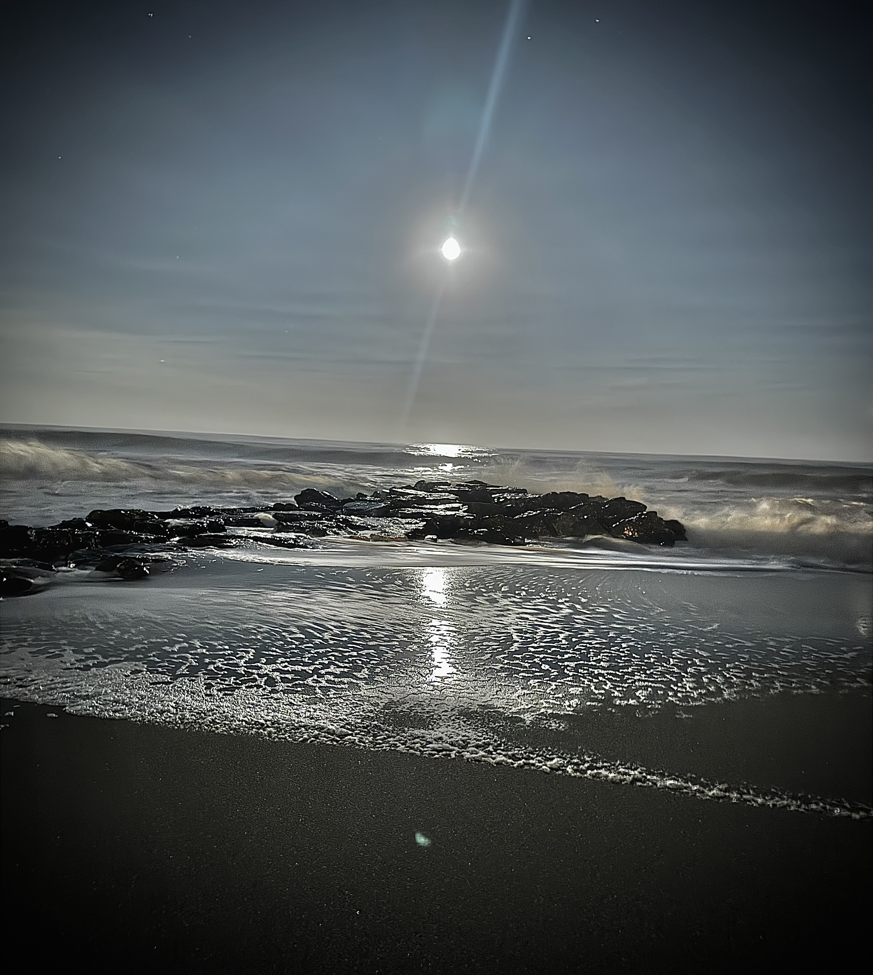 Moonlit Beach